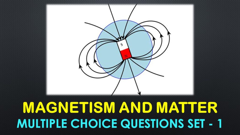 Magnetism and Matter-1