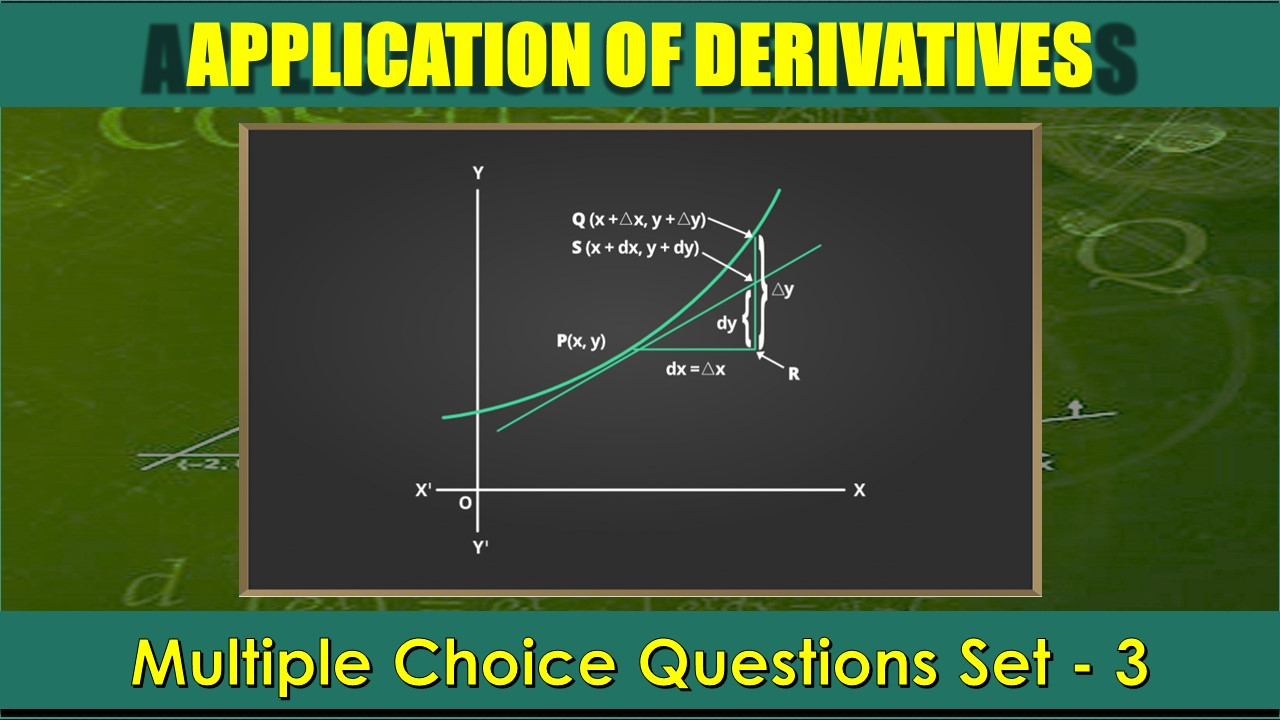 Application of Derivatives-3