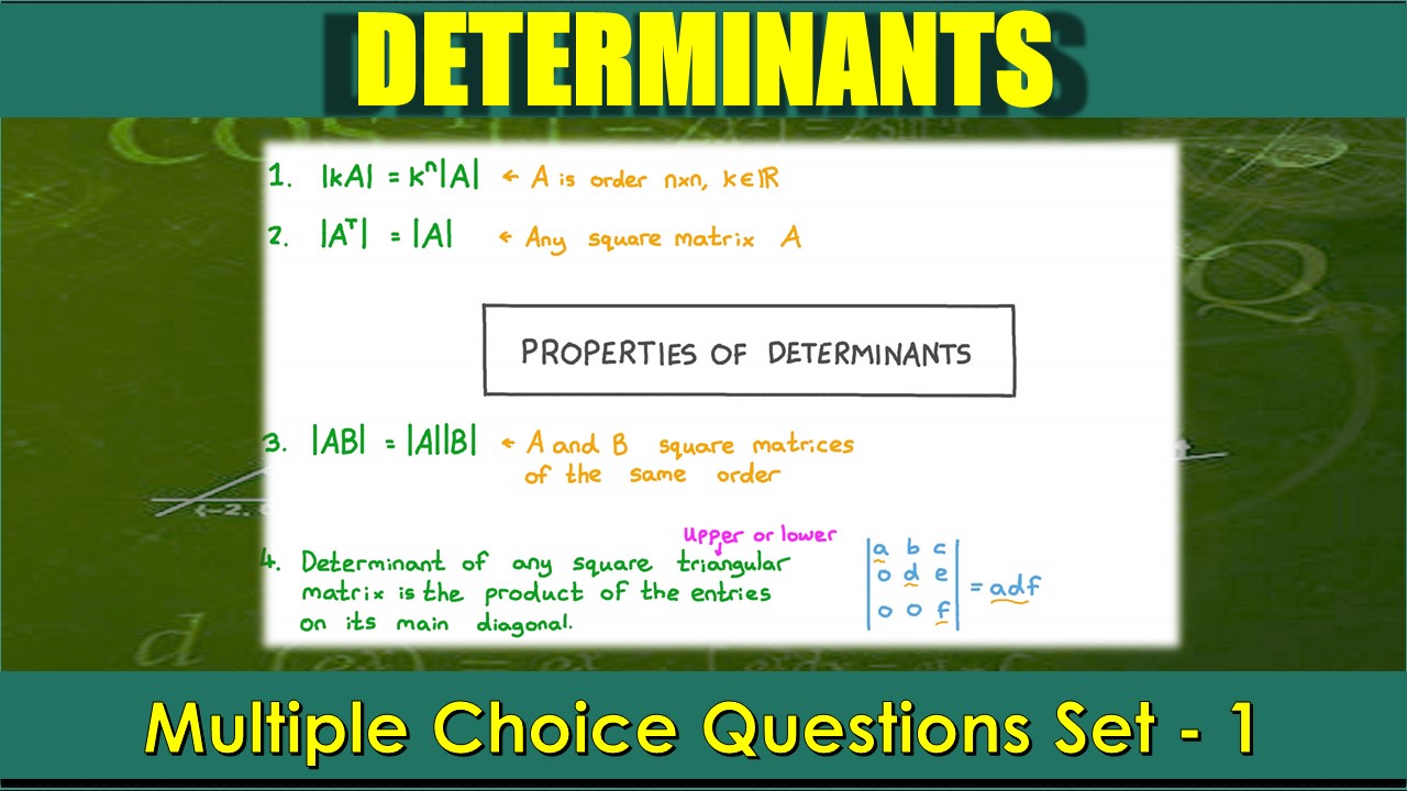 Determinants-1