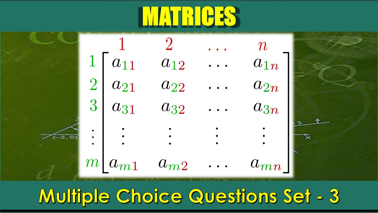 Matrices-3