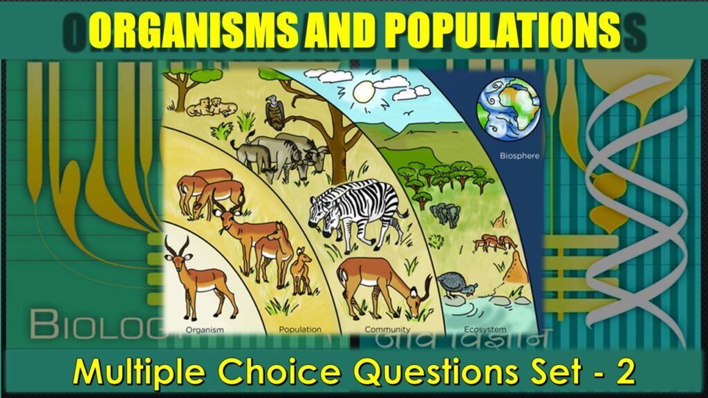 Organisms and Populations-2