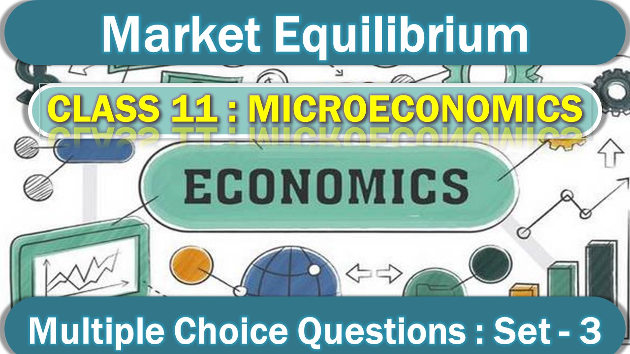 Market Equilibrium (3)