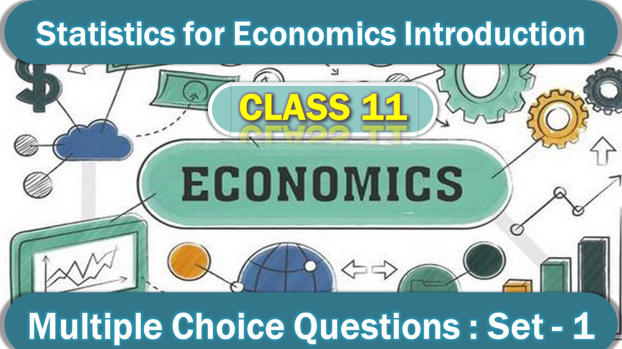 Statistics for Economics Introduction (1)