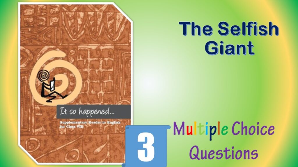 NCERT Class 8 English It May So Happen MCQ (3)