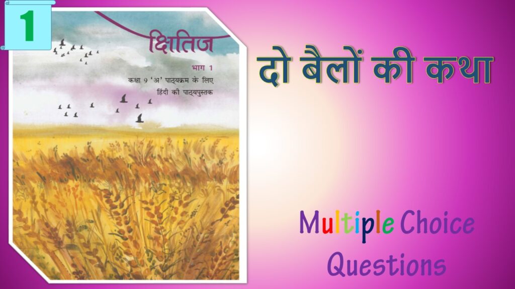 NCERT Class 9 Hindi Kshitiz MCQ (1)