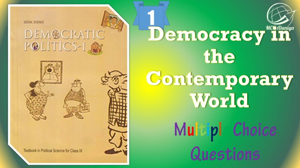 NCERT Class 9 Demographic Politics MCQ (1)