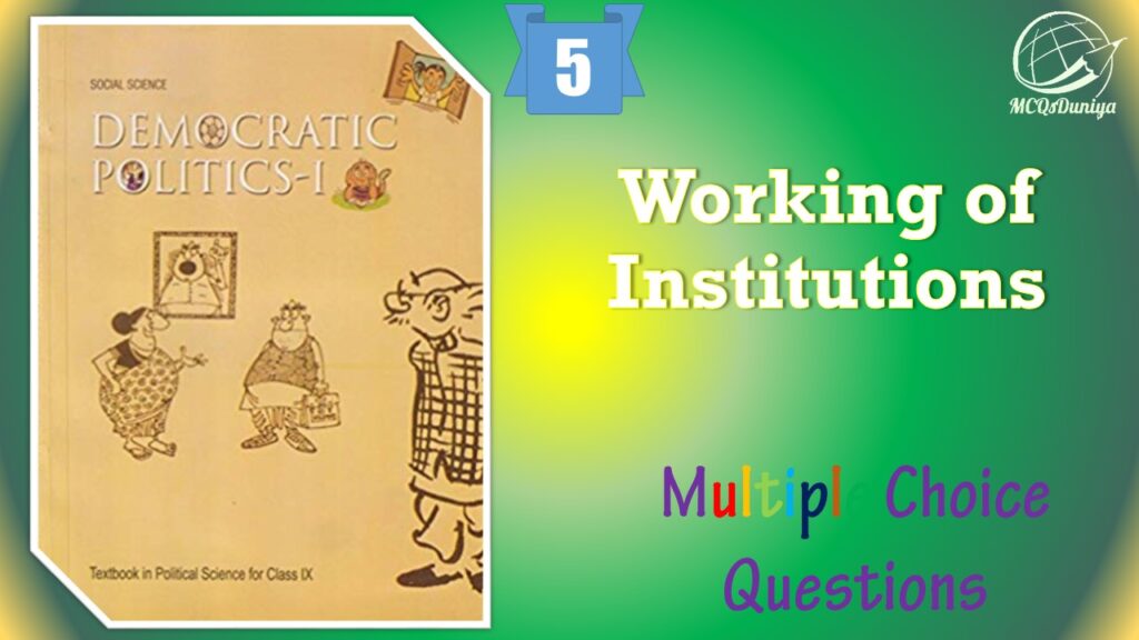 NCERT Class 9 Demographic Politics MCQ (5)