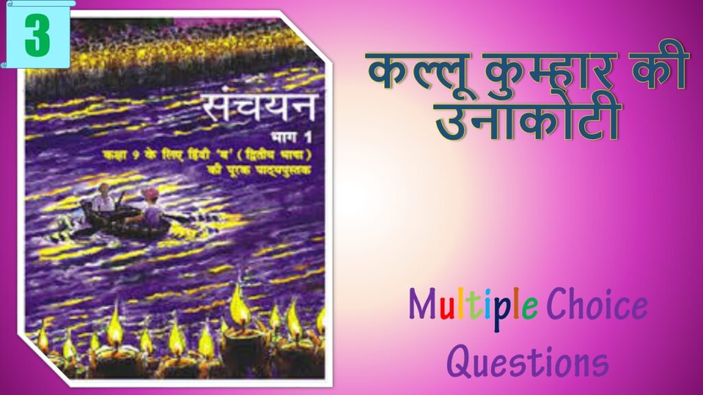 NCERT Class 9 Hindi Sanchayan MCQ (3)