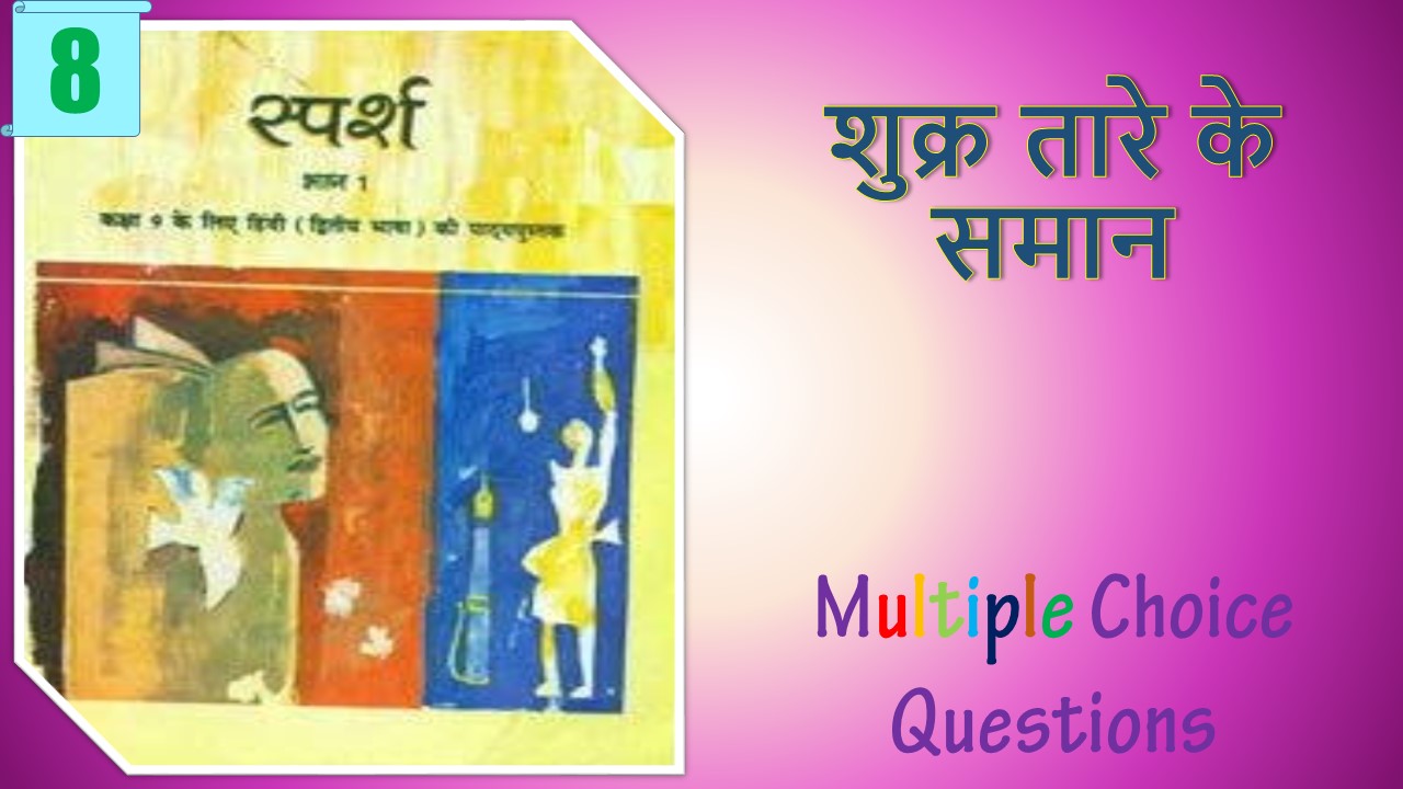 NCERT Class 9 Hindi Sparsh MCQ (8)